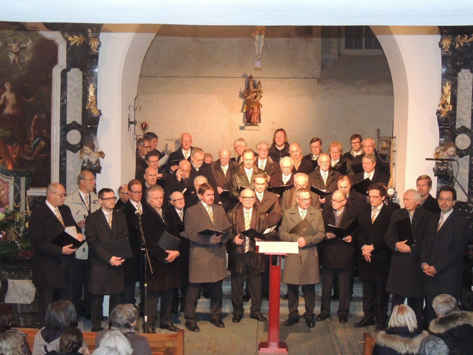 Bregenzer Männerchor sang in der Martinskapelle