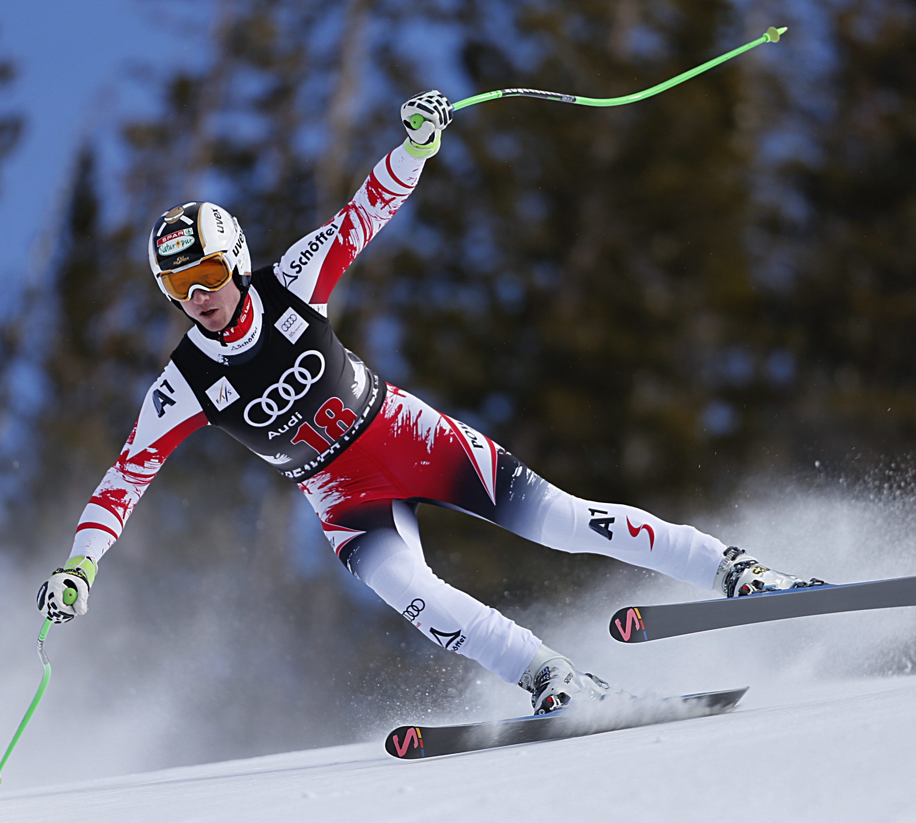Hannes Reichelt zeigte im Super G von Beaver Creek eine starke Leistung. Hannes Reichelt zeigte im Super G von Beaver Creek eine starke Leistung.