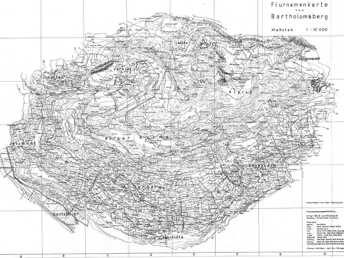 Das erste Buch der Reihe "Montafoner Flurnamen" liegt vor. Das erste Buch der Reihe "Montafoner Flurnamen" liegt vor.