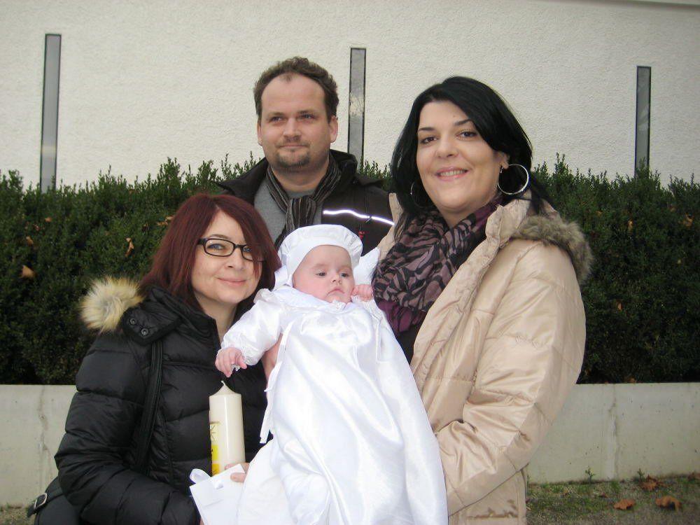 Angelina Juric Grgic wurde getauft.