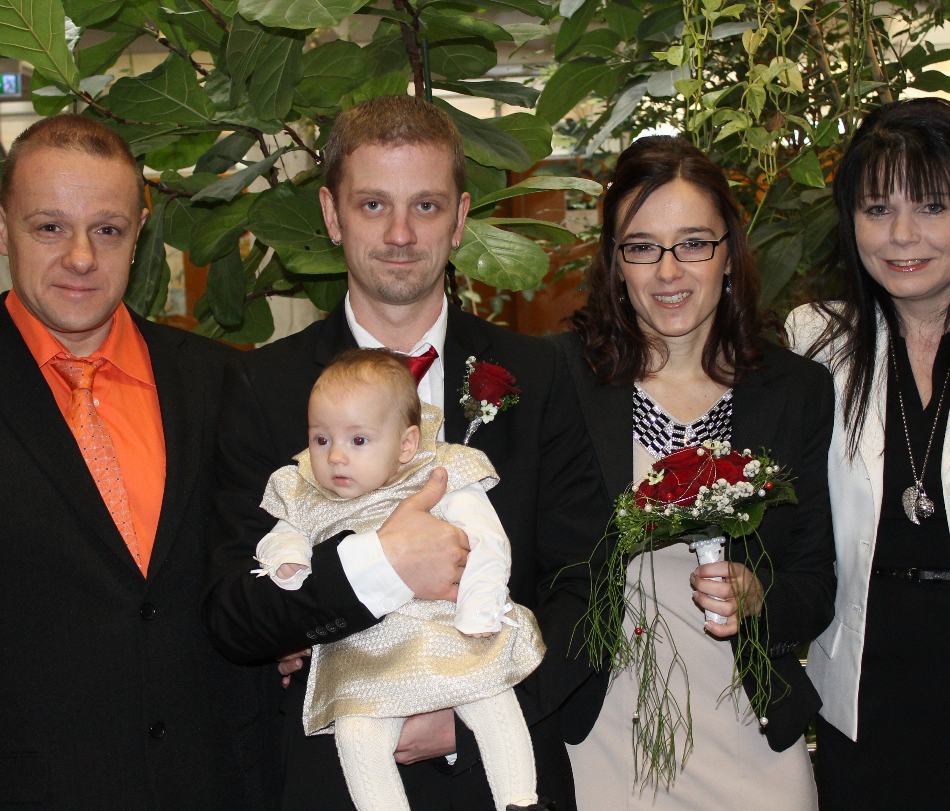 Betina Hofsteter und Günter Kaufman haben geheiratet Betina Hofsteter und Günter Kaufman haben geheiratet