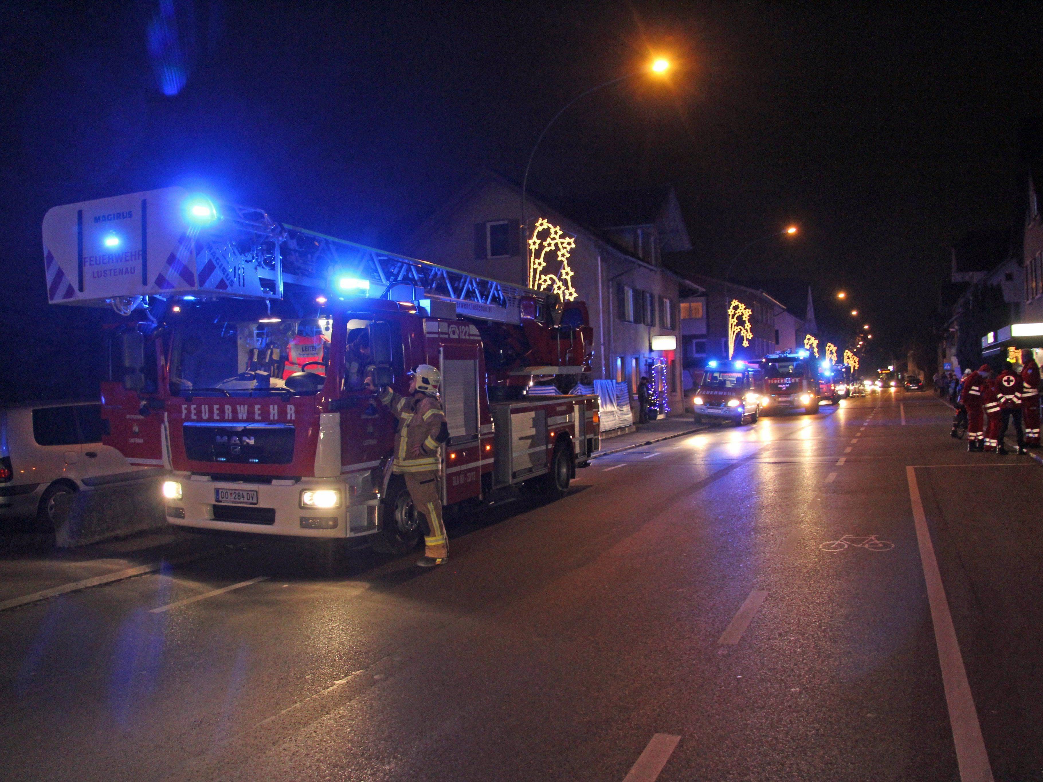 Die Feuerwehr Lustenau konnte keinen Brand feststellen.