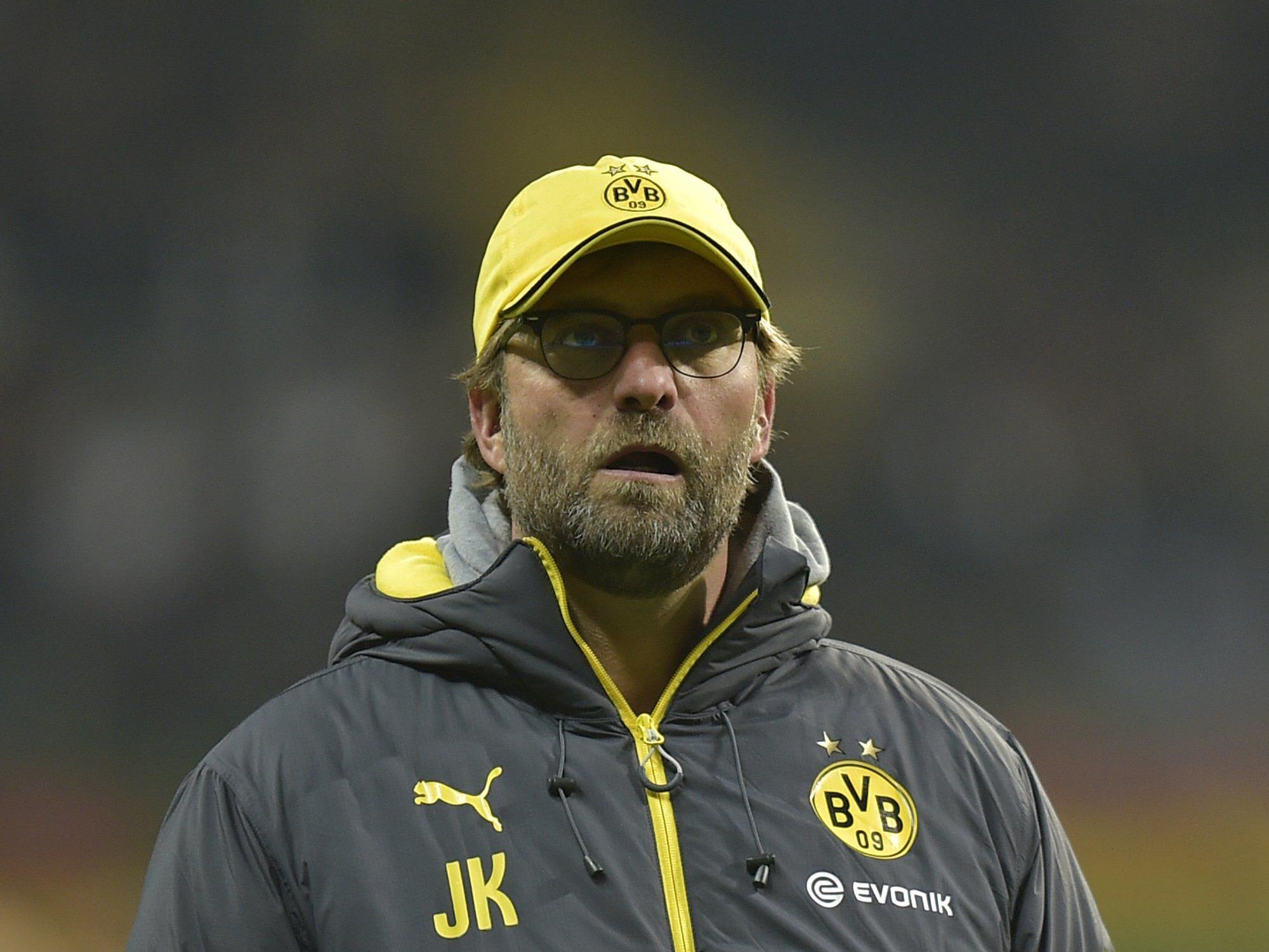Dortmund-Trainer Jürgen Klopp denkt nicht an Rücktritt.