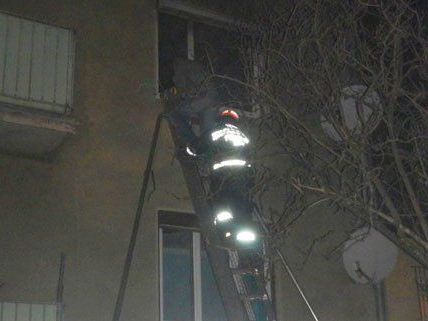 Die Feuerwehr konnte die Familie aus der Wohnung retten. Die Feuerwehr konnte die Familie aus der Wohnung retten.