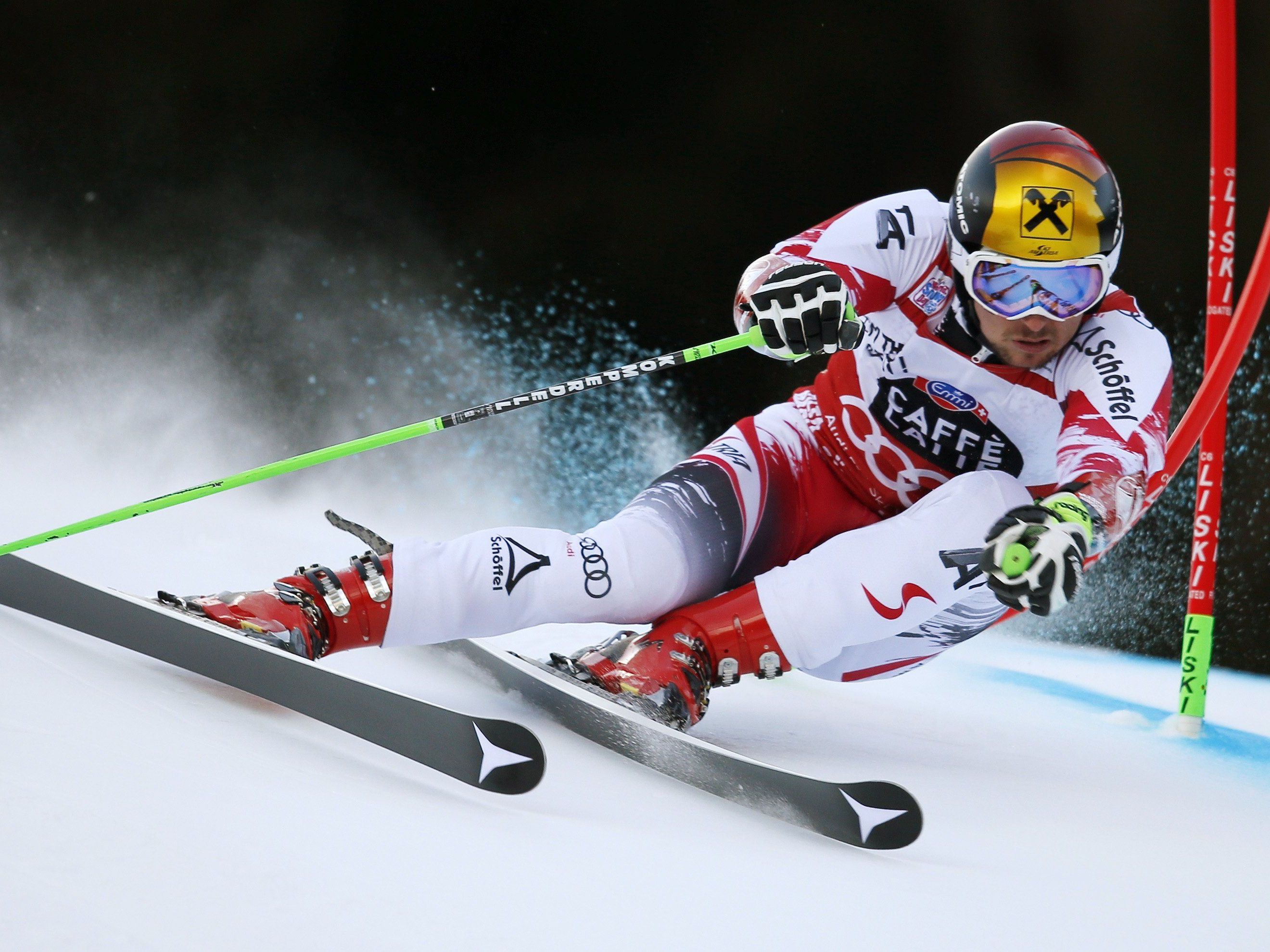 Vierter Saisonsieg - Ligety als Zweiter 1,45 Sekunden zurück. Vierter Saisonsieg - Ligety als Zweiter 1,45 Sekunden zurück.