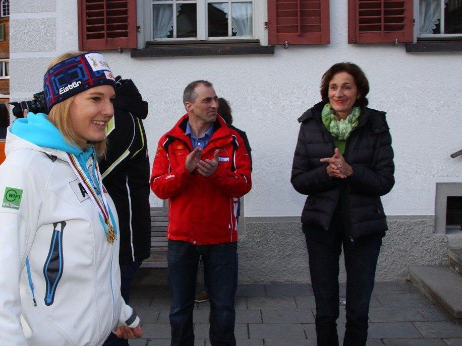 Weltmeisterin Lisl Kappaurer wurde zum dritten Mal Vierte.