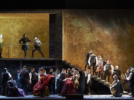 Am Samstag feierte "Rigoletto" in Wien Premiere.