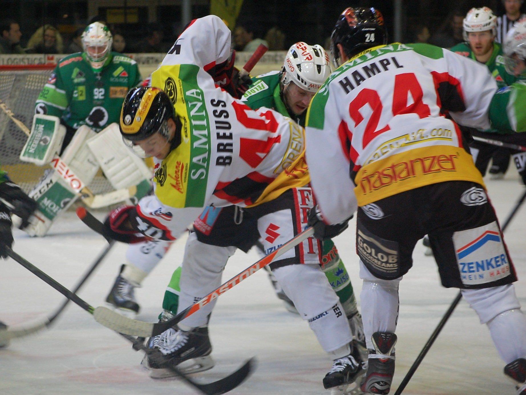 Das Derby gegen Feldkirch bot den Fans rassigen Eishockeysport.