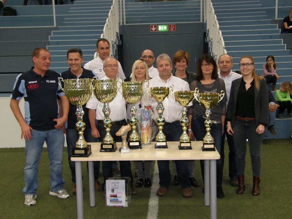 Das Organisatorenteam vom FC Hard war 15 Tage lang im Dauerstress. Das Organisatorenteam vom FC Hard war 15 Tage lang im Dauerstress.