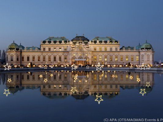 Belvedere zog die meisten Leute an Belvedere zog die meisten Leute an