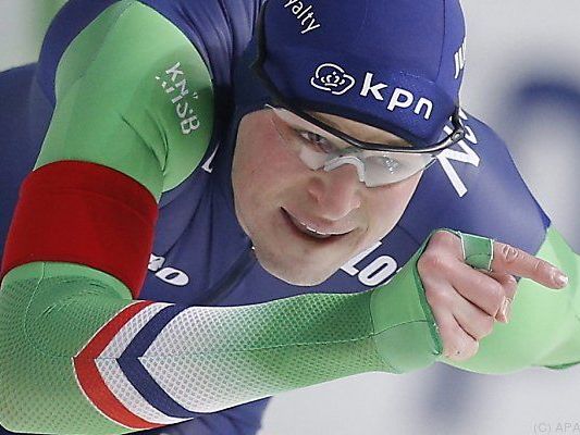 Sven Kramer wurde Favoritenrolle gerecht Sven Kramer wurde Favoritenrolle gerecht