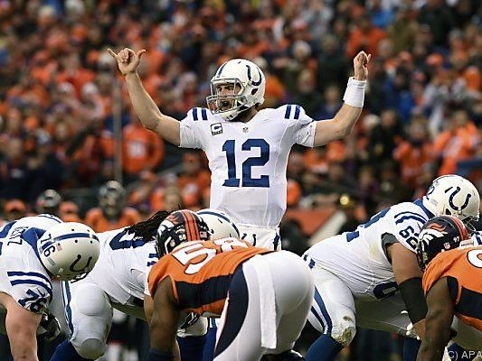 Andrew Luck führte die Colts ins Conference Finale Andrew Luck führte die Colts ins Conference Finale