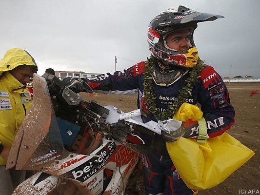 Walkner musste krankheitsbedingt aufgeben Walkner musste krankheitsbedingt aufgeben