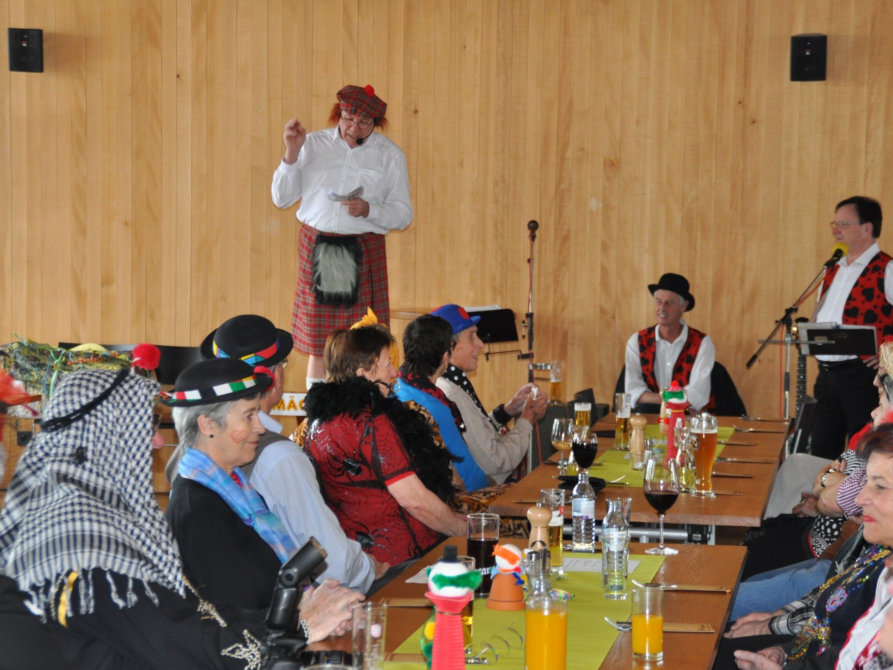 Faschingsnachmittag des Seniorenbund Ludesch Faschingsnachmittag des Seniorenbund Ludesch