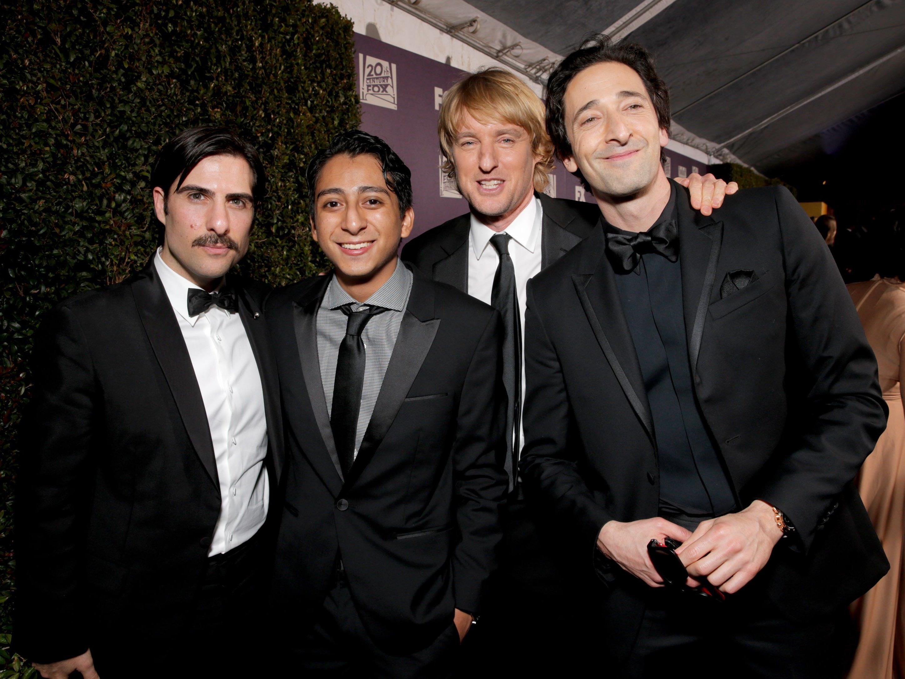 Auch Jason Schwartzman, Tony Revolori, Owen Wilson und Adrien Brody waren bei der FOX Afterparty. Auch Jason Schwartzman, Tony Revolori, Owen Wilson und Adrien Brody waren bei der FOX Afterparty.