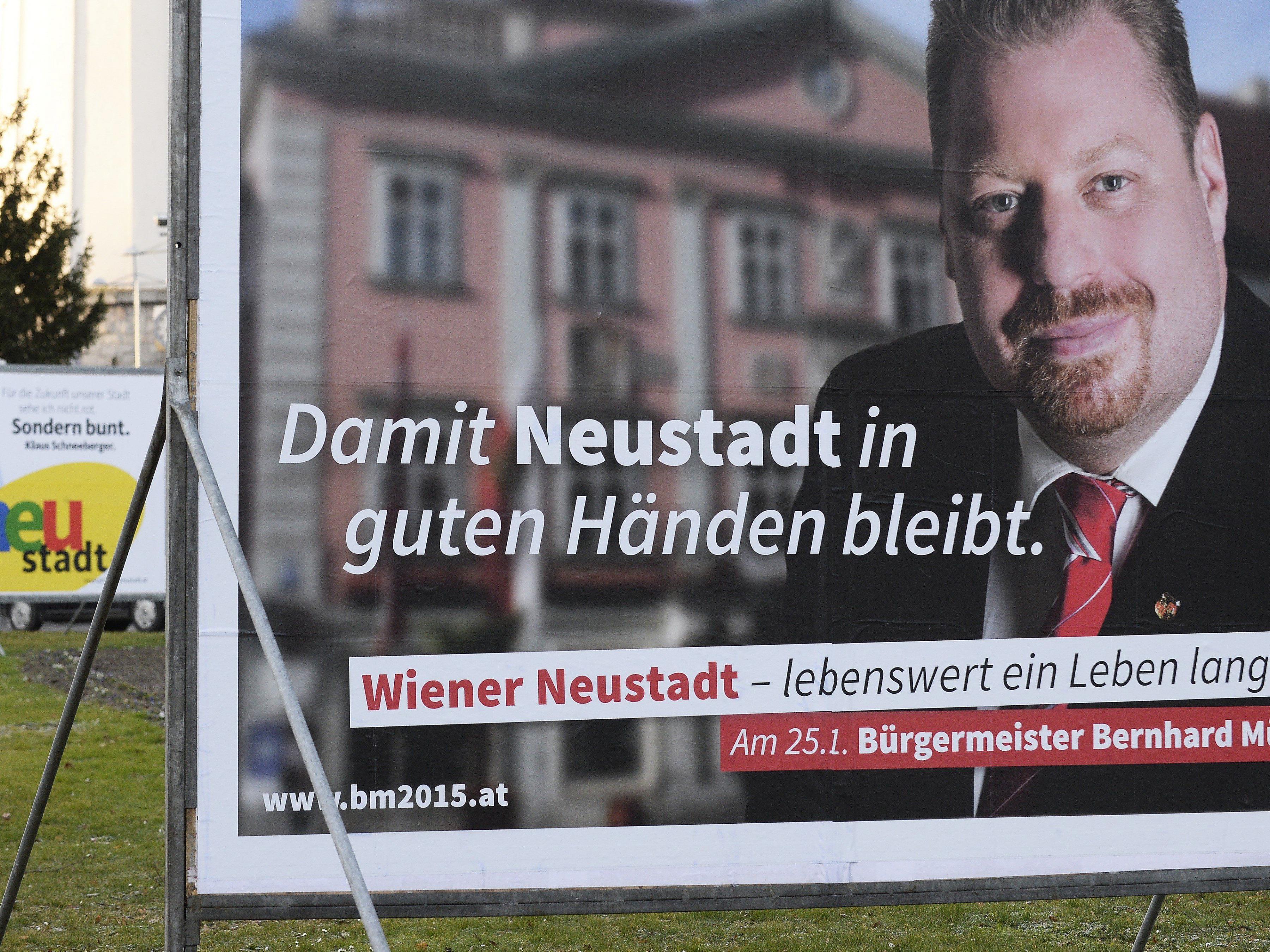 Wiener Neustadts Bürgermeister tritt nach der Schlappe bei der Gemeinderatswahl 2015 zurück.