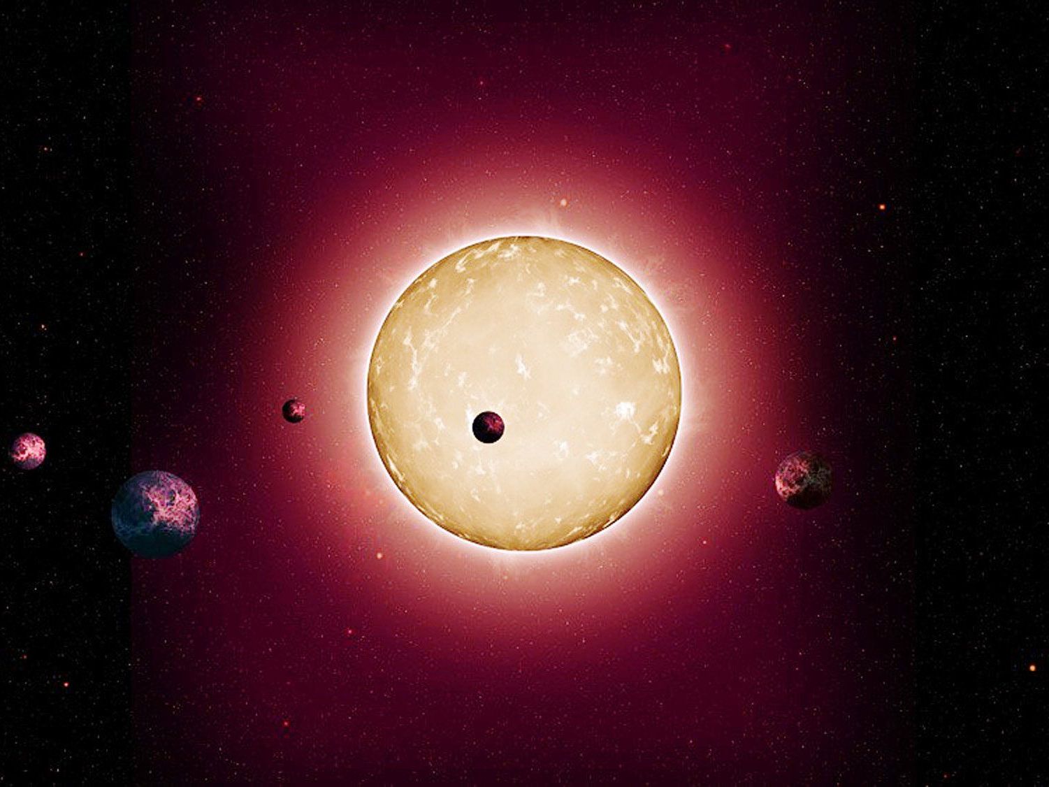 Lebensfreundliche Welten könnten schon früh existiert haben. Lebensfreundliche Welten könnten schon früh existiert haben.