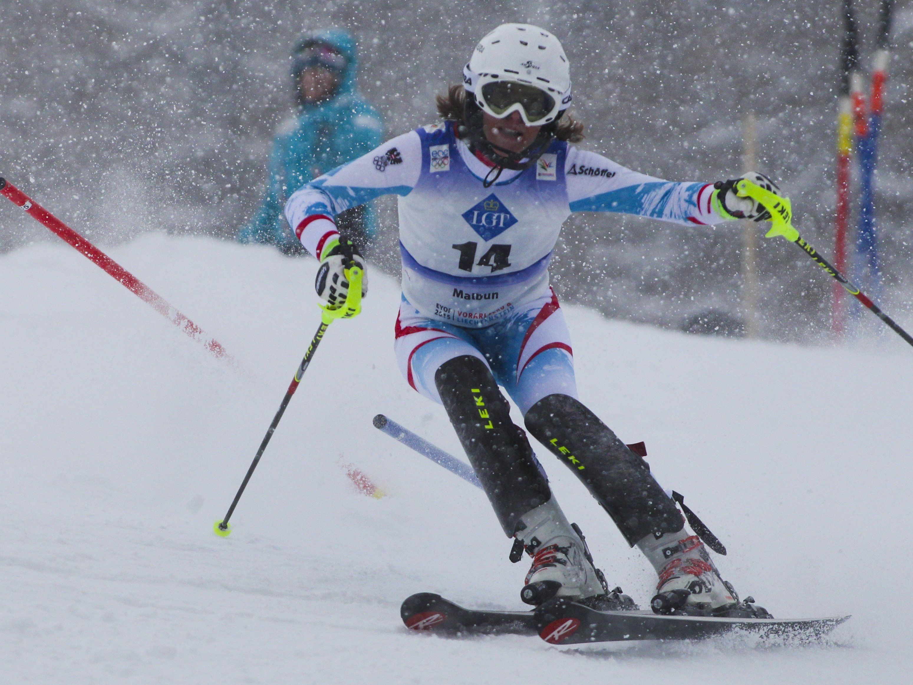 Bronze für die Göfnerin Katharina Liensberger vom SC Rankweil. Bronze für die Göfnerin Katharina Liensberger vom SC Rankweil.