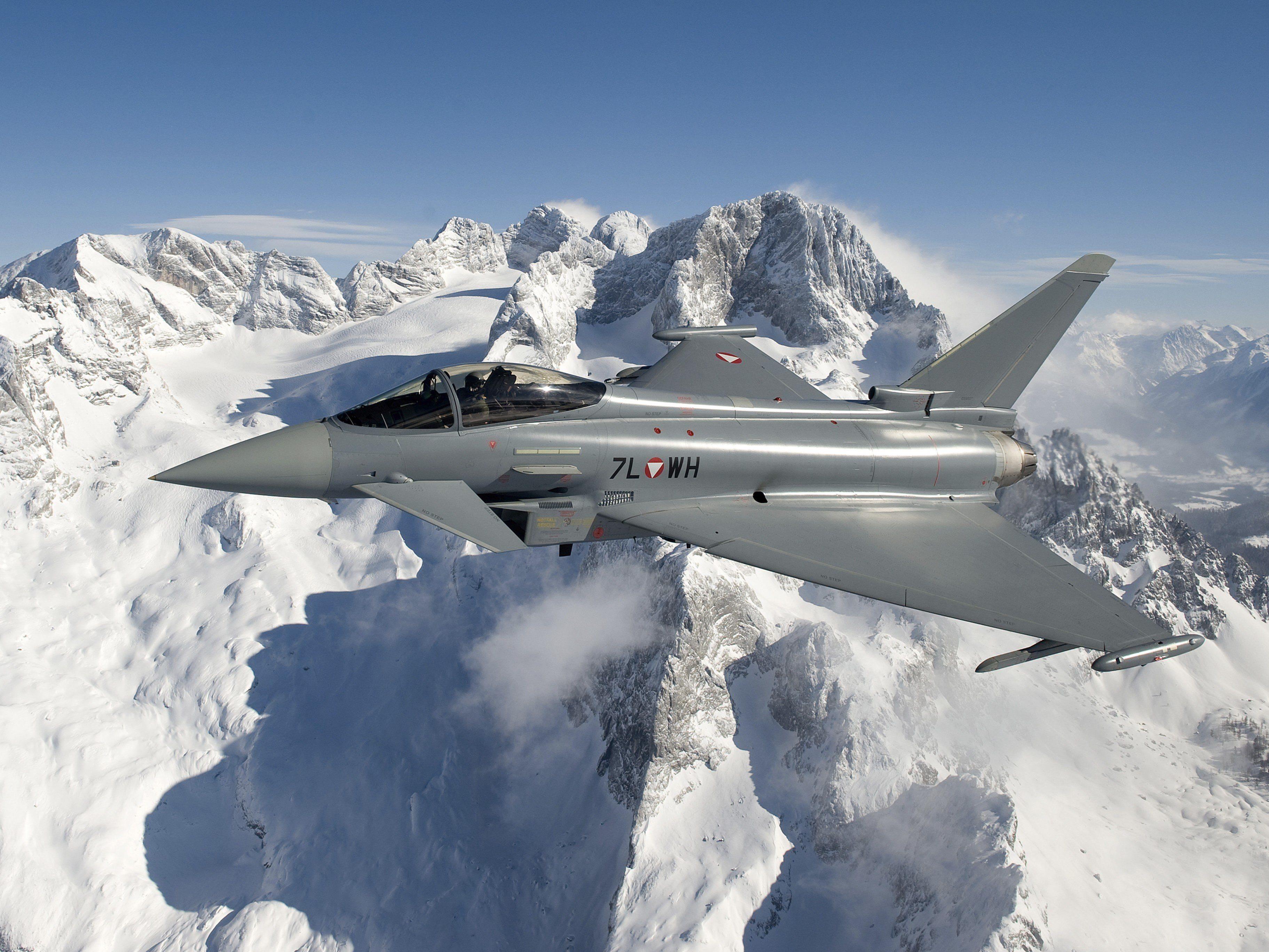 Die Vorarlberger dürfen sich auf einige Eurofighter-Tiefflüge gefasst machen.