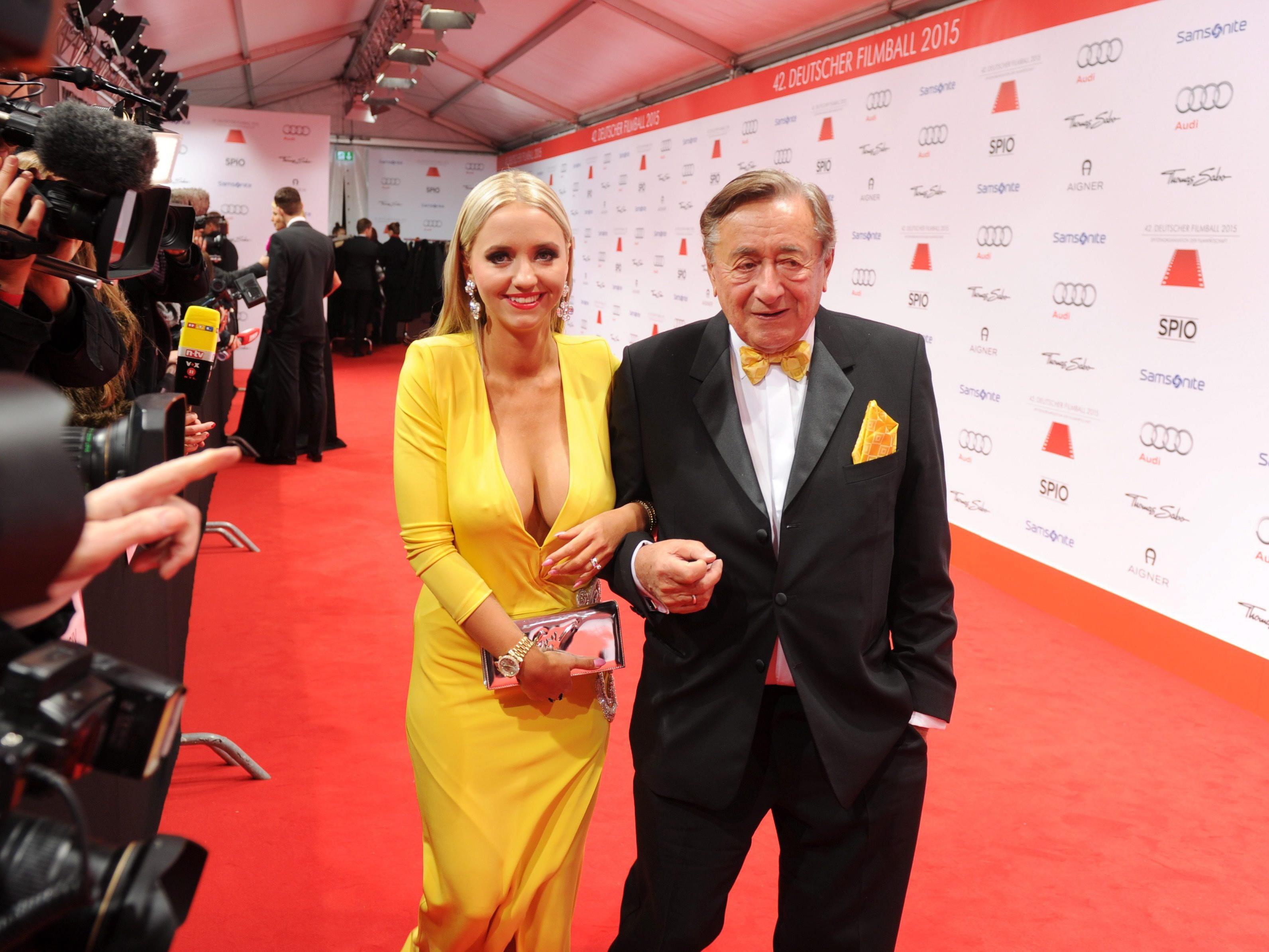 Richard Lugner und Frau Cathy beim deutschen Filmball. Richard Lugner und Frau Cathy beim deutschen Filmball.
