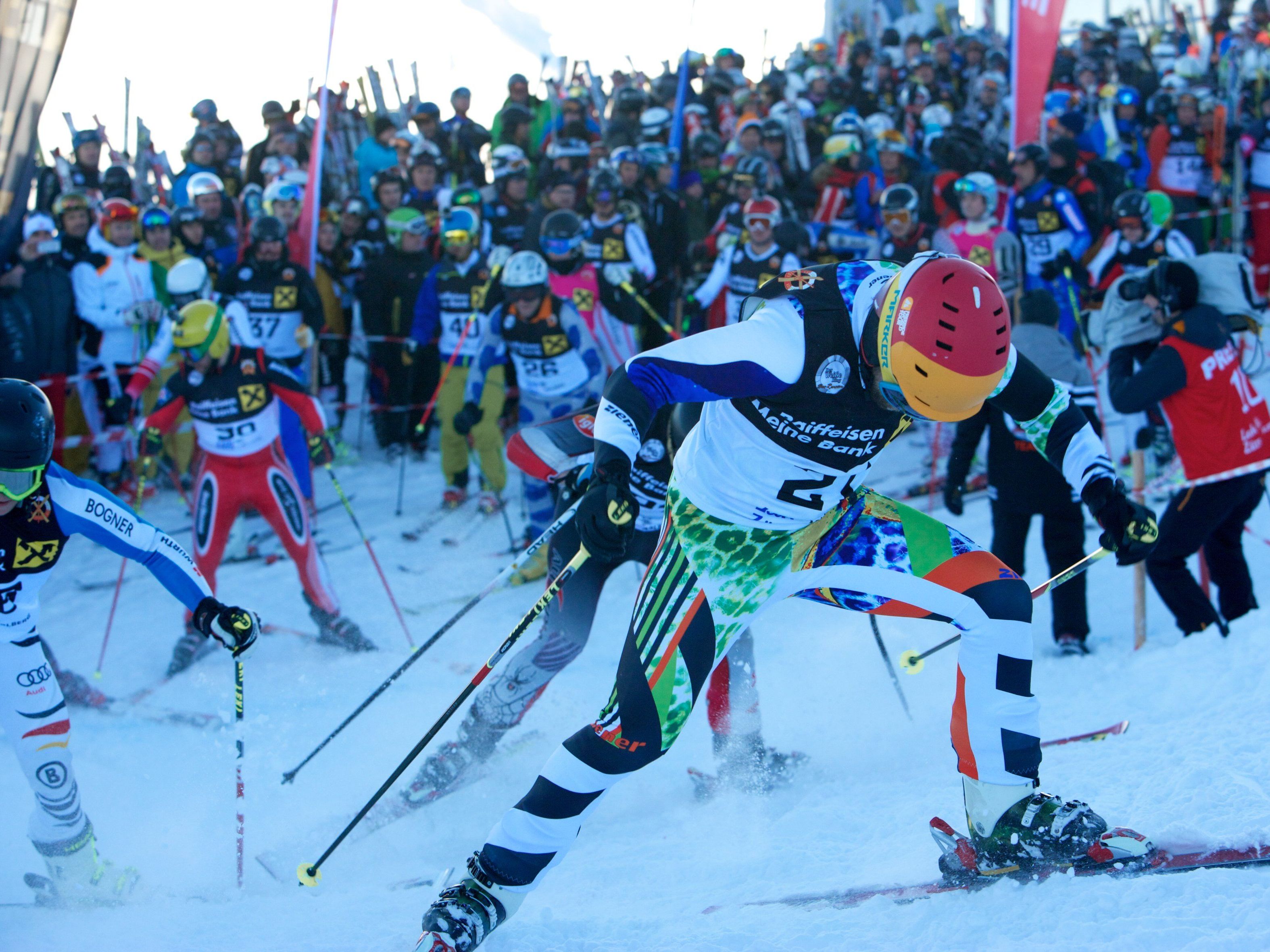 Kaiserwetter in Lech bei der Jubiläumsausgabe. Kaiserwetter in Lech bei der Jubiläumsausgabe.
