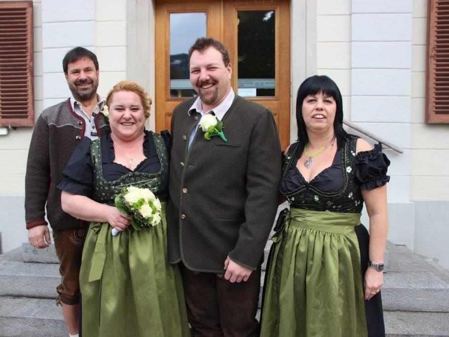 Anne Speckle und Markus Märk haben am Mittwoch den 14. Jänner geheiratet.