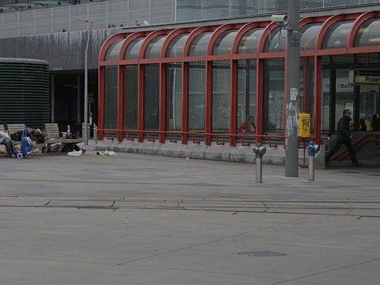 Der Vorfall geschah am Wiener Praterstern Der Vorfall geschah am Wiener Praterstern