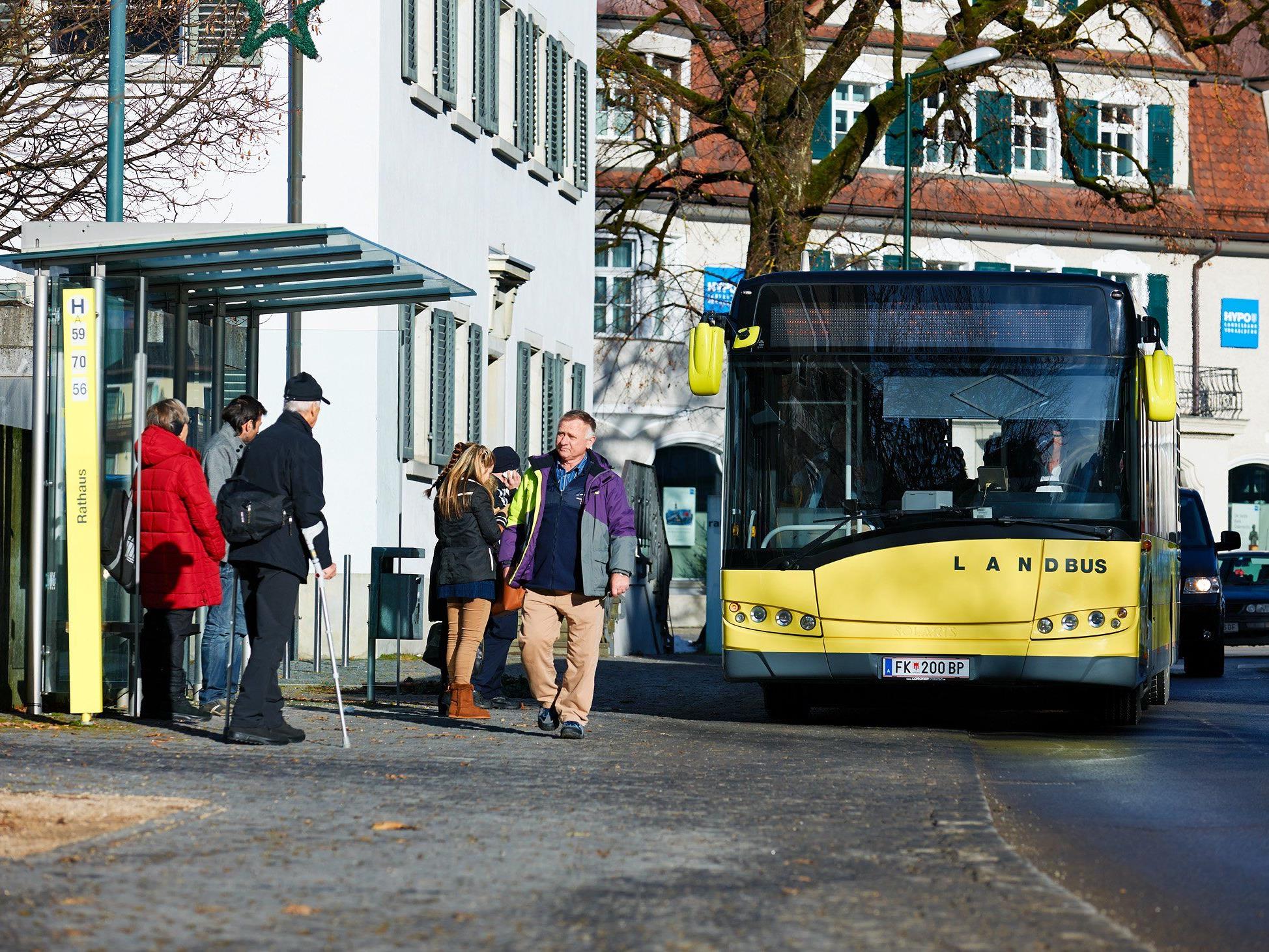 Landbus Oberes Rheintal mit Zusatzangebot.