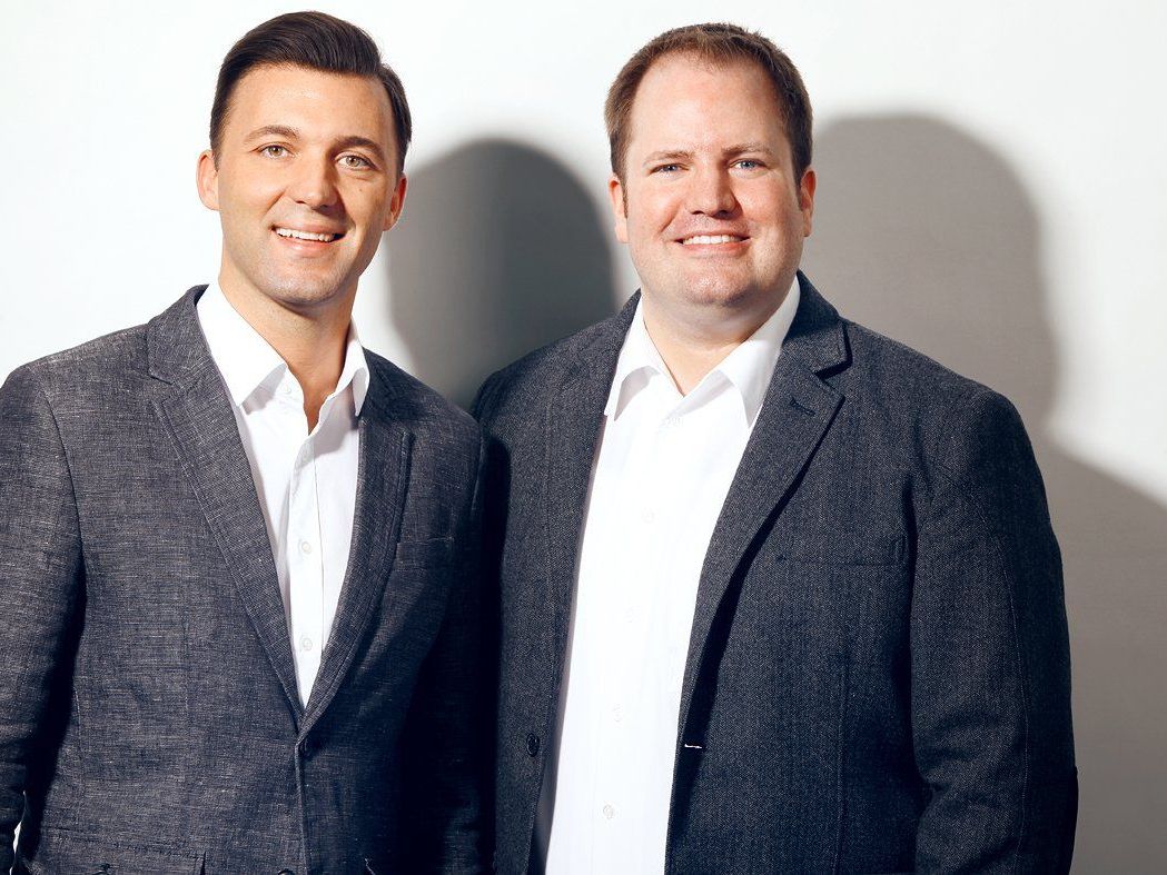 Geschäftsführer Mario Mally (links) und Programmchef Dirk Klee (rechts) . Geschäftsführer Mario Mally (links) und Programmchef Dirk Klee (rechts) .