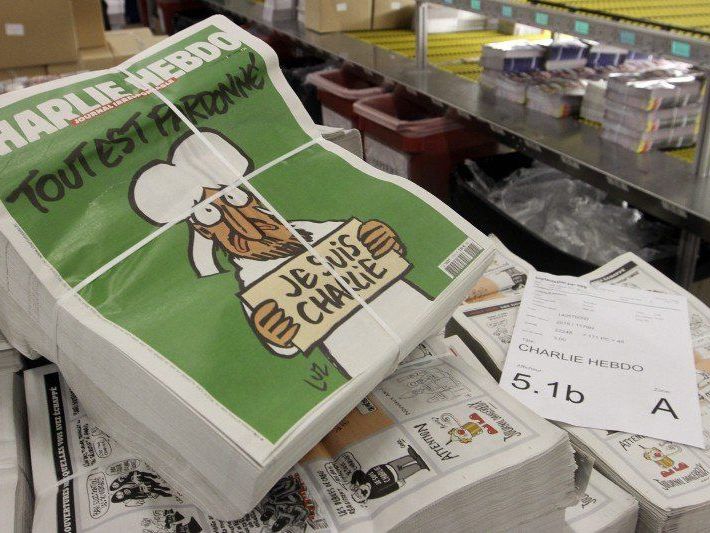 Heute, Mittwoch, erscheint die Satire-Ausgabe "Charlie Hebdo" in millionenfacher Auflage. Heute, Mittwoch, erscheint die Satire-Ausgabe "Charlie Hebdo" in millionenfacher Auflage.