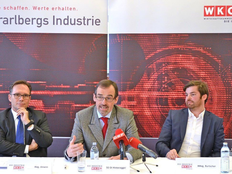 Vorarlbergs Industrie präsentiert Konjunkturumfrage Vorarlbergs Industrie präsentiert Konjunkturumfrage