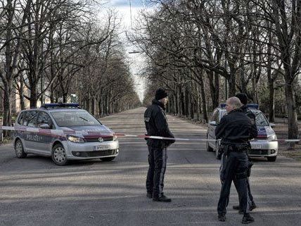 Aus Sicherheitsgründen wurde die Prater Hauptallee in Wien gesperrt.