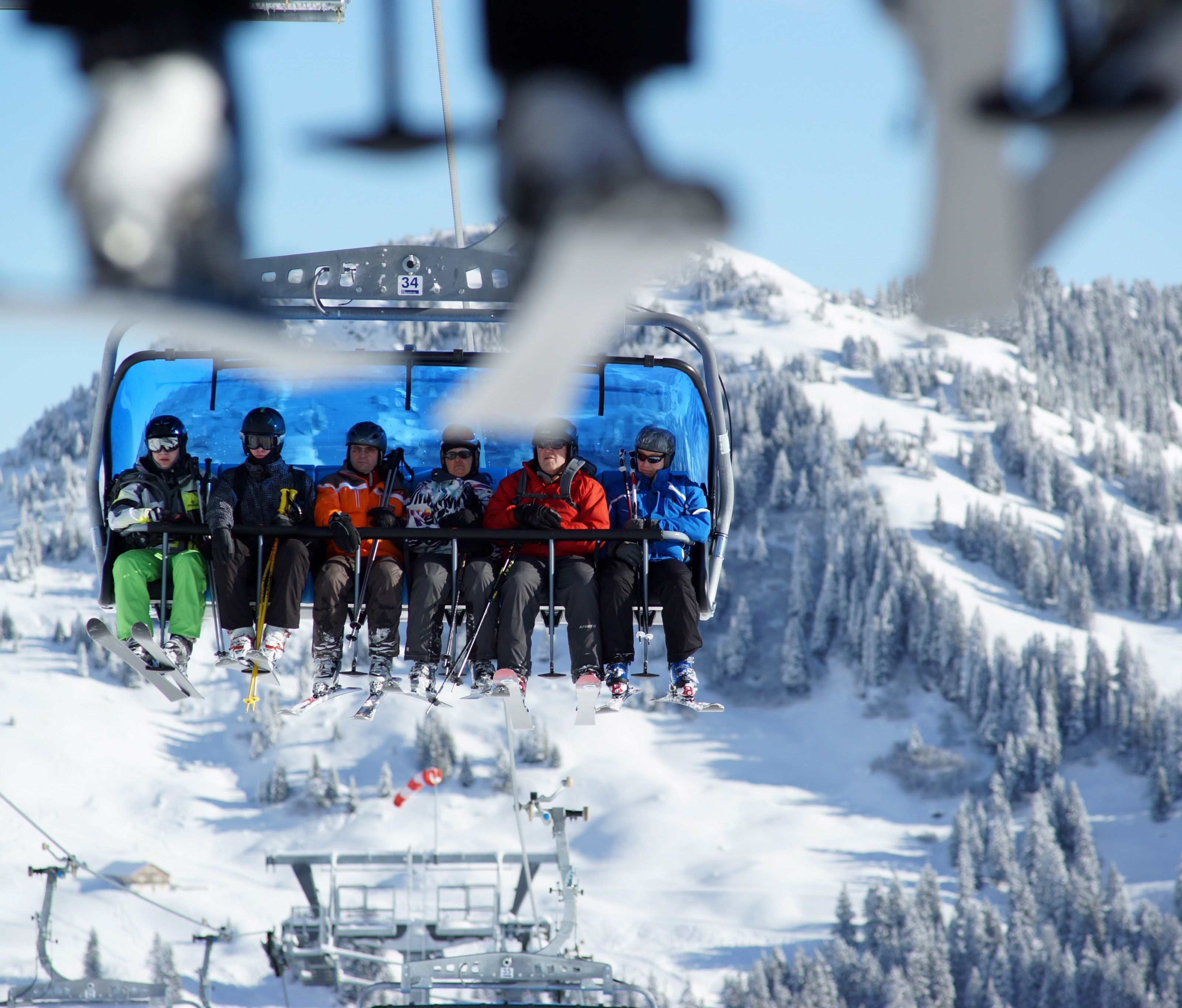Endlich volle Skilifte: Schneefälle Anfang Jänner bringen Skisaison in Vorarlberg in Schwung. Endlich volle Skilifte: Schneefälle Anfang Jänner bringen Skisaison in Vorarlberg in Schwung.