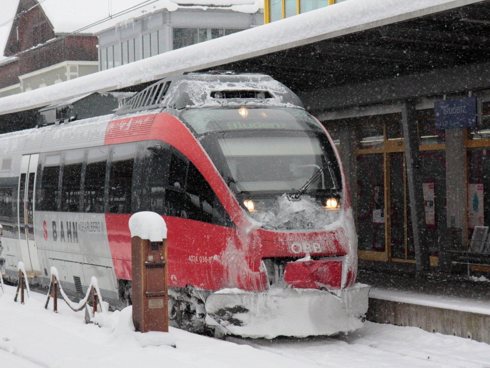 98,6 Prozent aller Züge in Vorarlberg fahren pünktlich.