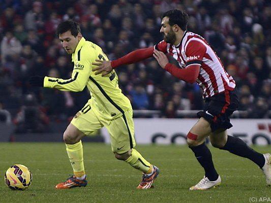 Lionel Messi wieder einmal nicht zu stoppen