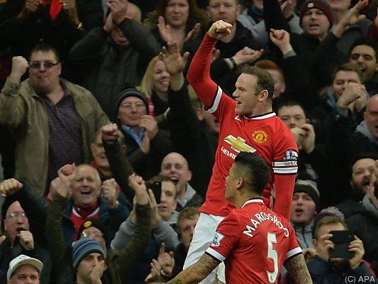 Doppelpack von Wayne Rooney für ManUnited Doppelpack von Wayne Rooney für ManUnited