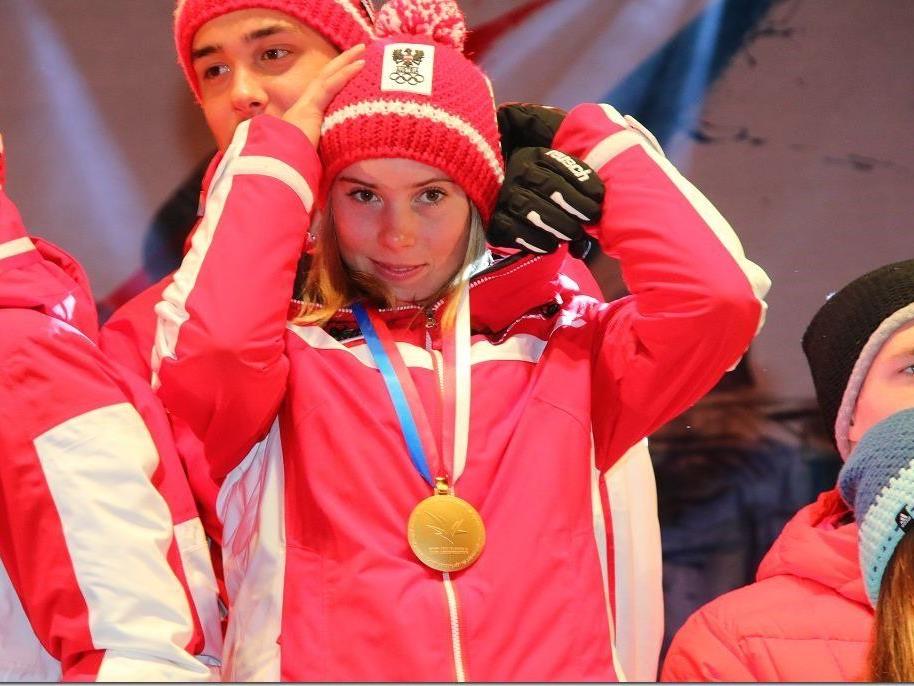 Gold und Silber für Katharina Liensberger bei den Jugendtitelkämpfen in der Steiermark.