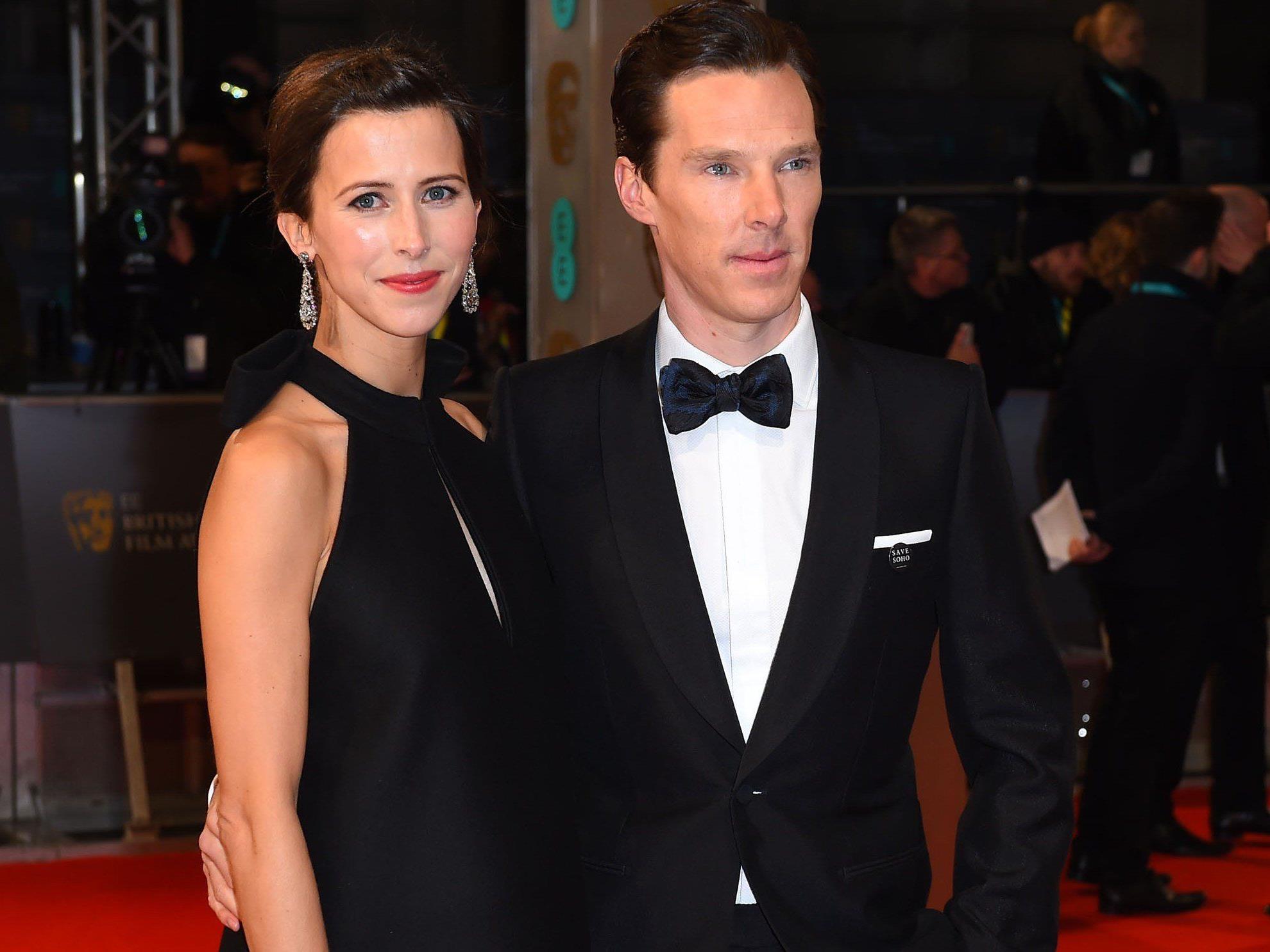 Benedict Cumberbatch und Sophie Hunter heirateten am Valentinstag. Benedict Cumberbatch und Sophie Hunter heirateten am Valentinstag.