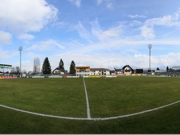 Frühjahrsauftakt der Lustenauer Austria, das Spielfeld ist "startklar".