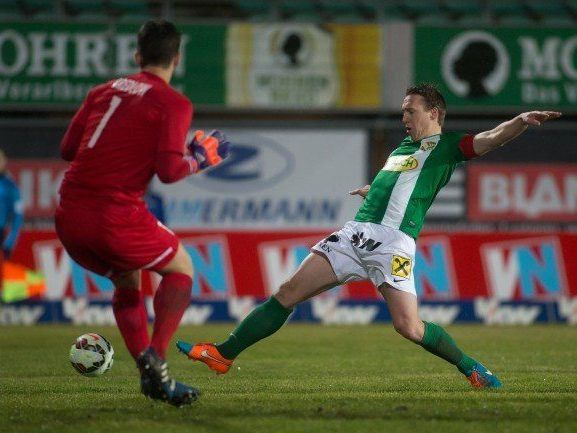 Die Lustenau-Spieler kamen heute oft einen Schritt zu spät. Die Lustenau-Spieler kamen heute oft einen Schritt zu spät.