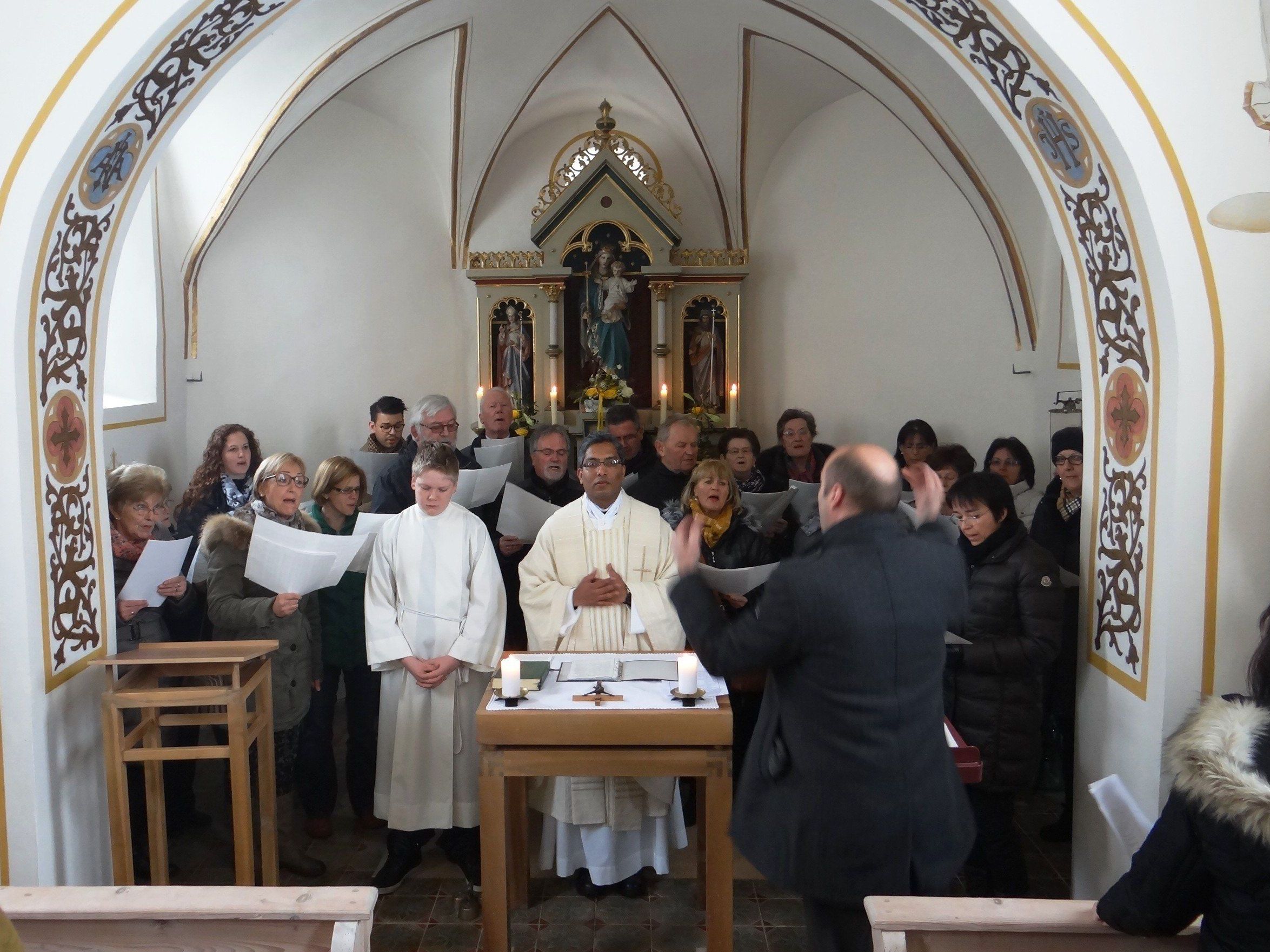 Patroziniumsgottesdienst mit Kirchenchor Patroziniumsgottesdienst mit Kirchenchor