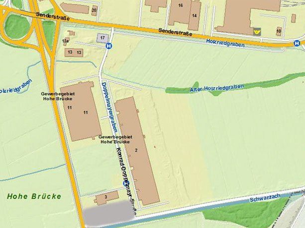 Für den grau eingefärbten Bereich des Gewerbegebiets erstellte Wolfurt einen Masterplan. Für den grau eingefärbten Bereich des Gewerbegebiets erstellte Wolfurt einen Masterplan.