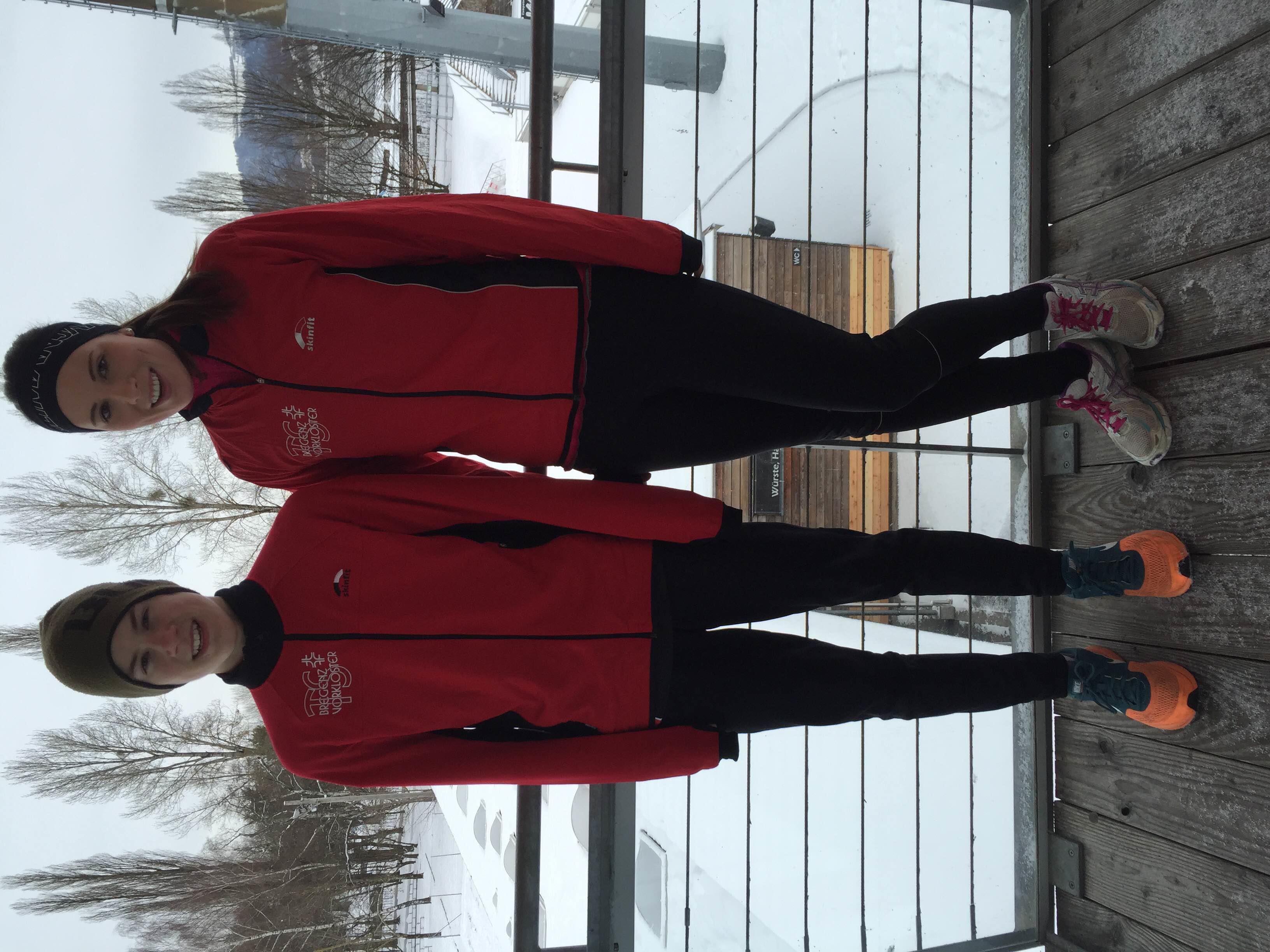 Martin Sieber und Sabrina Gritsch freuten sich über ihre Medaillen bei der Landesmeisterschaft.