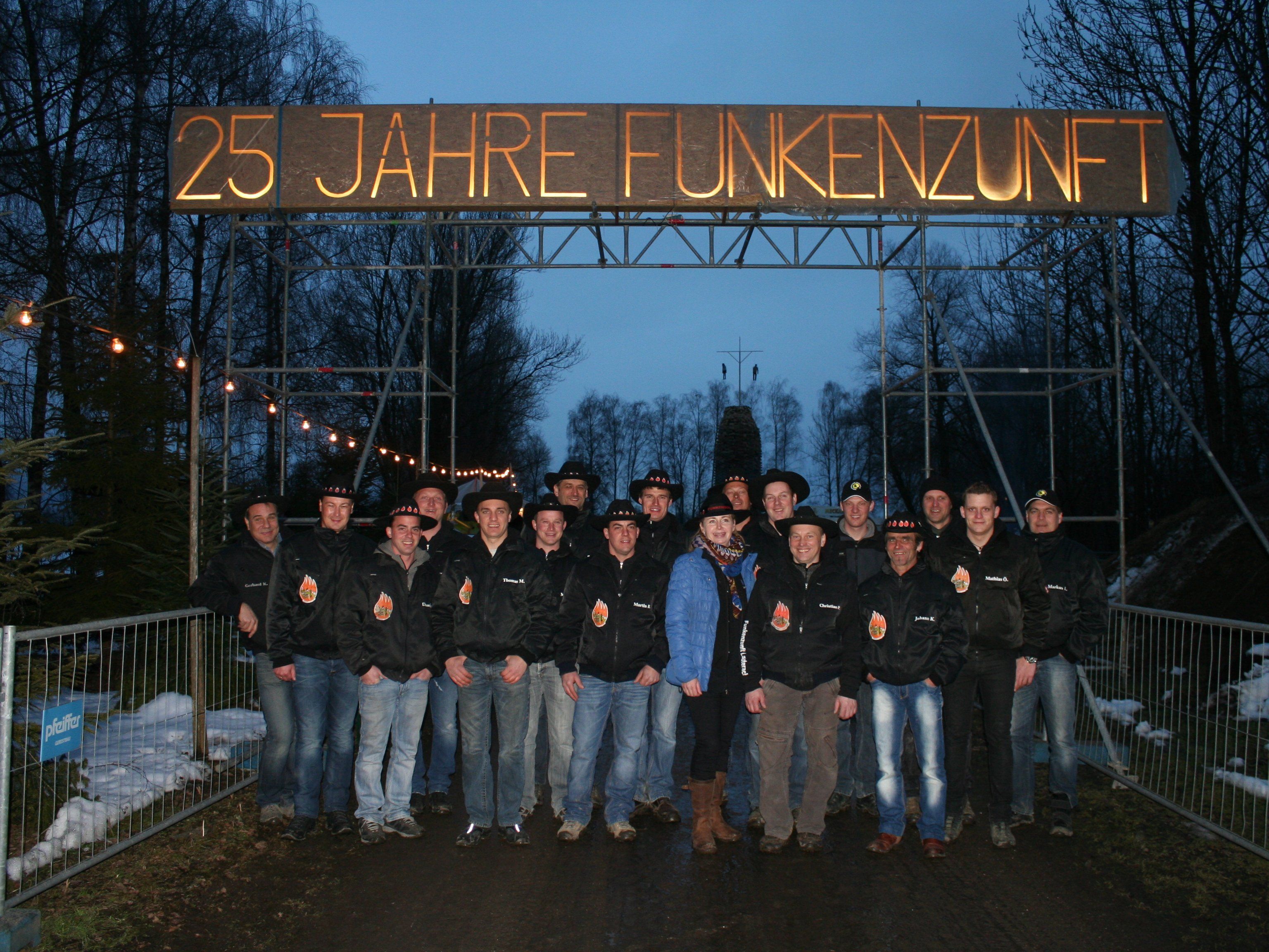 Funkenzunft feierte 25-jähriges Jubiläum Funkenzunft feierte 25-jähriges Jubiläum