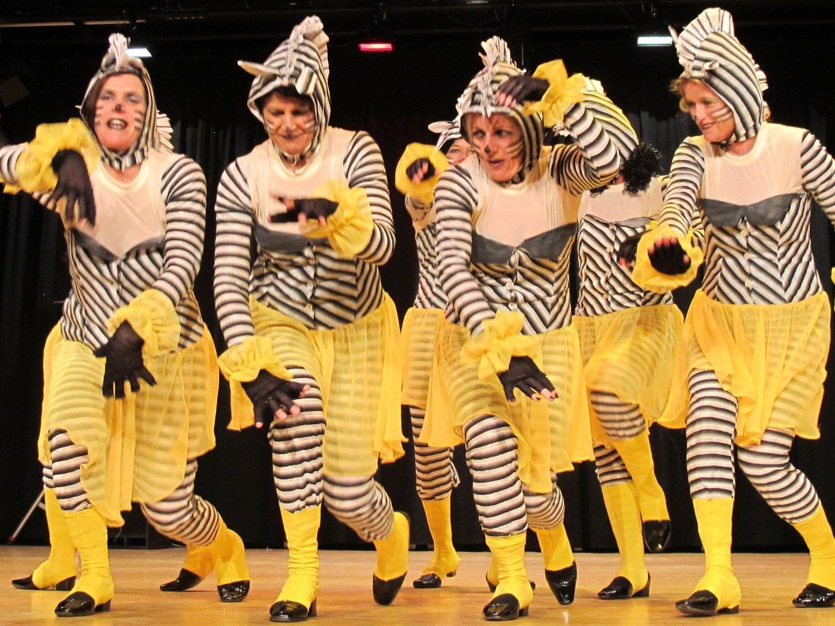 Die "Zebragruppe" hatte sichtlich Spaß! Die "Zebragruppe" hatte sichtlich Spaß!