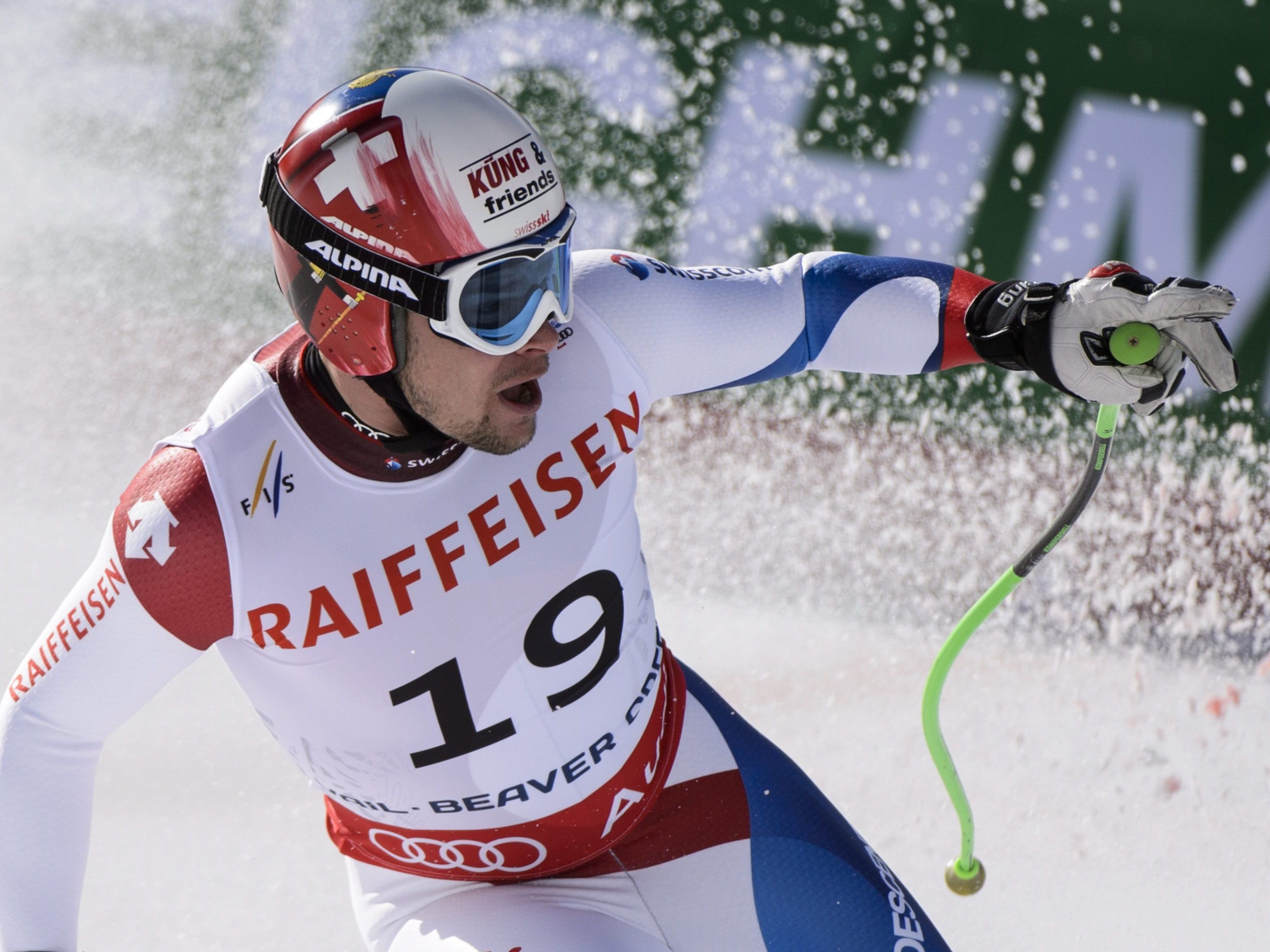 Schweizer Küng holt sich WM-Gold in der Abfahrt. Schweizer Küng holt sich WM-Gold in der Abfahrt.