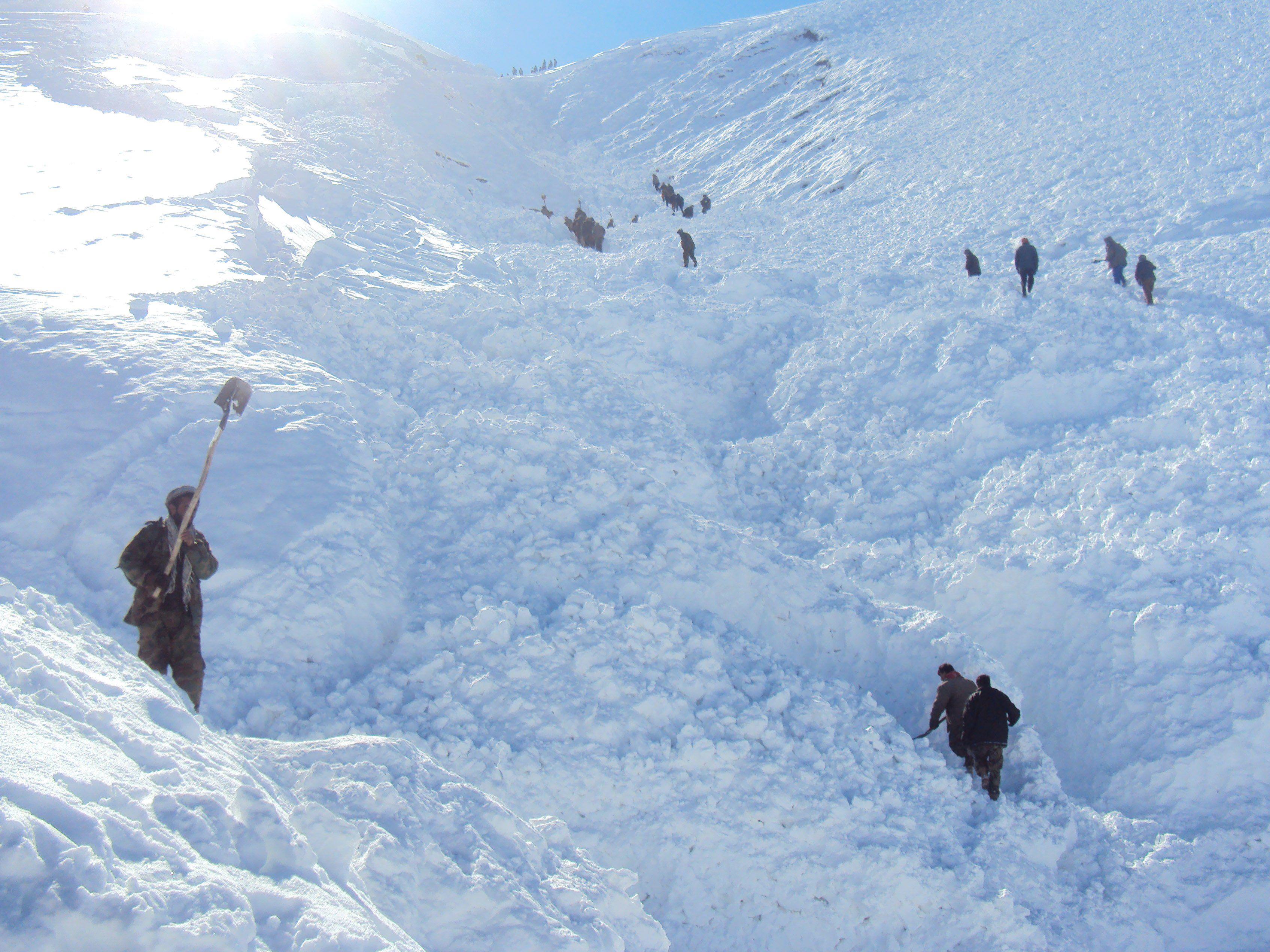 In den Bergen Afghanistans herrschen oft extreme Wetterbedingungen.