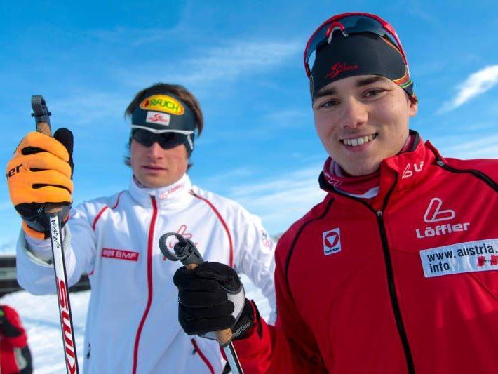 Dominik Baldauf nimmt an der Nordischen Ski WM in Schweden teil.