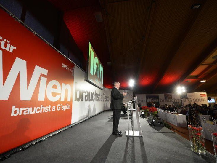 SPÖ-Klubtagung: "Für Wien brauchst a G'spür". SPÖ-Klubtagung: "Für Wien brauchst a G'spür".