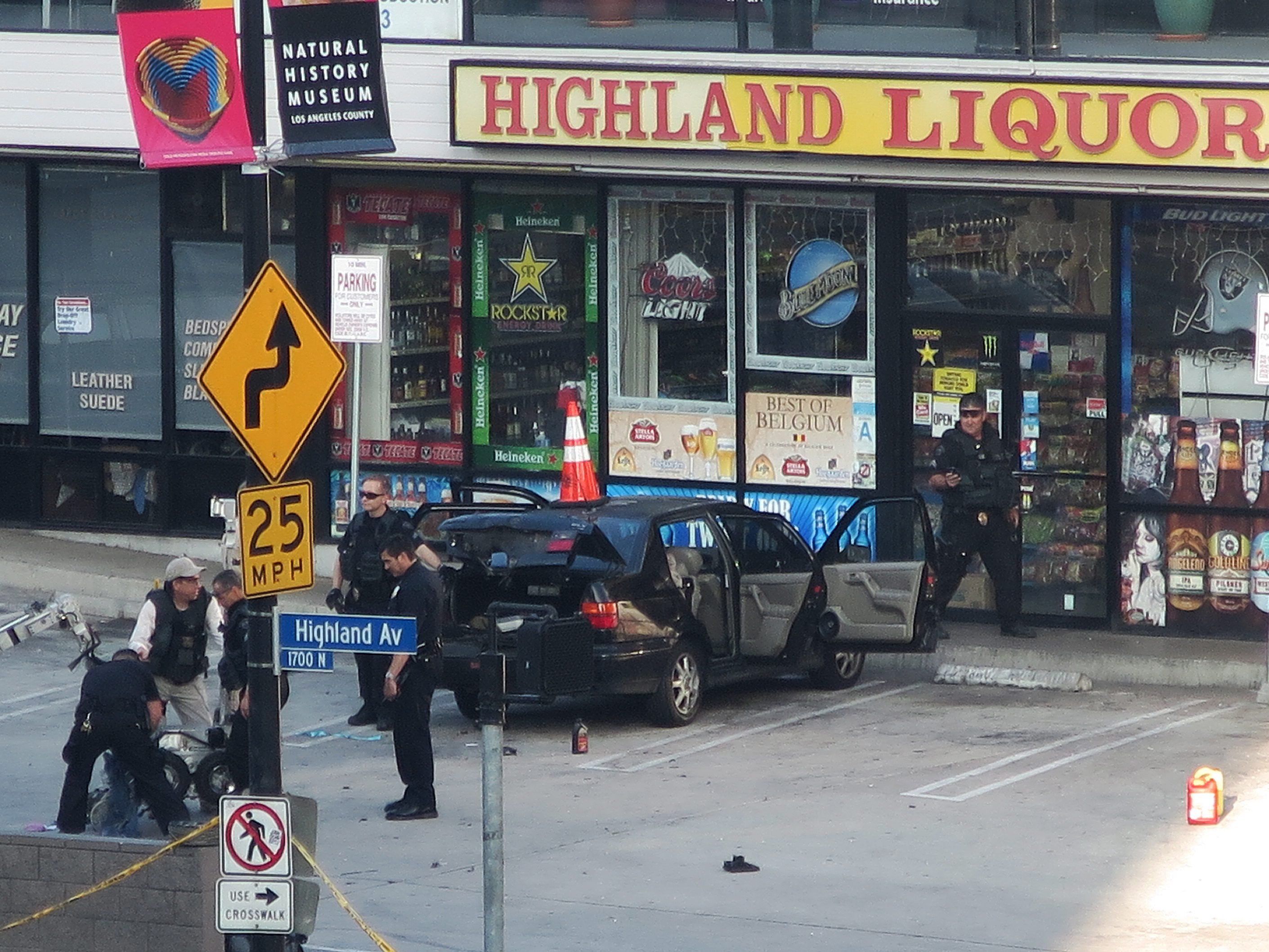 Höchste Alarmbereitschaft herrschte bei der Polizei in Hollywood. Höchste Alarmbereitschaft herrschte bei der Polizei in Hollywood.